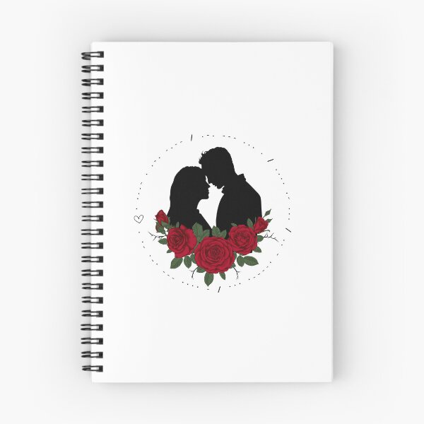 Item preview, Couple Silhouette | Every Rose Has Its Thorne designed and sold by NightingaleBooks.