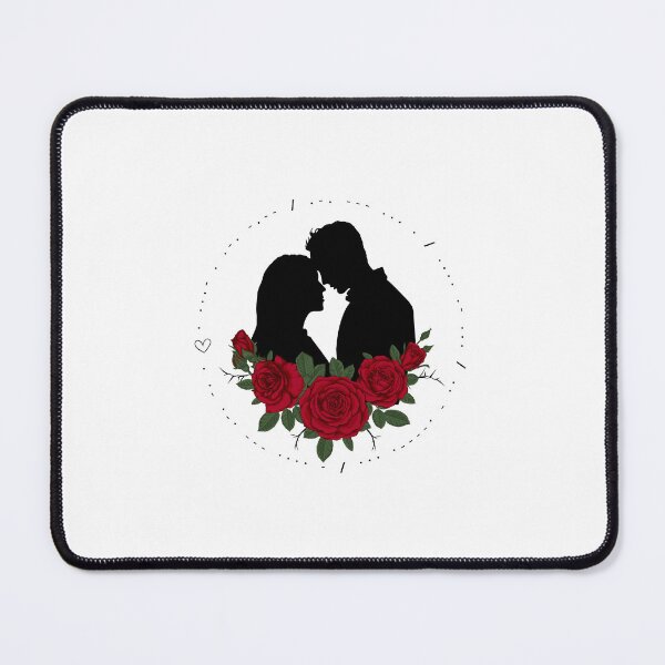 Item preview, Couple Silhouette | Every Rose Has Its Thorne designed and sold by NightingaleBooks.