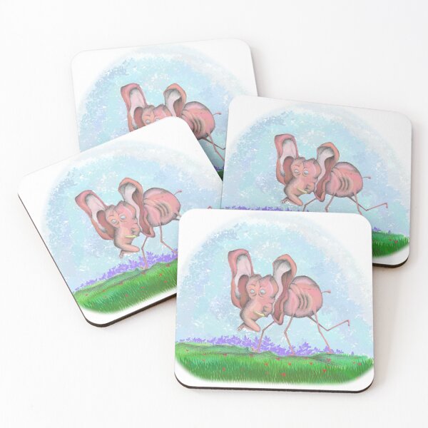 Item preview, pink elephant a0517 designed and sold by liquid-print.