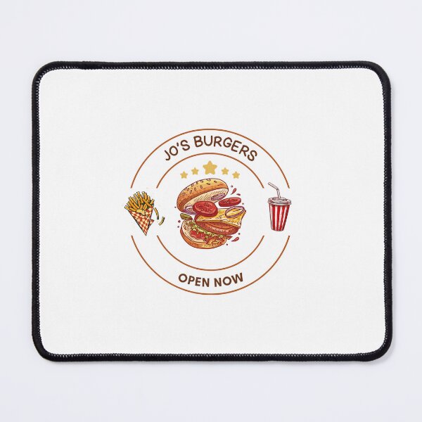 Item preview, Jo's Burgers Shop | The Daisy Chain Reaction designed and sold by NightingaleBooks.