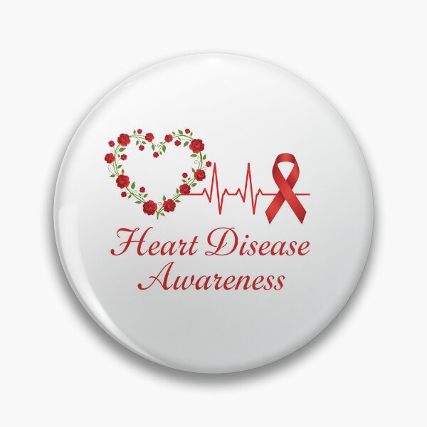 Item preview, Heart Disease Awareness designed and sold by CrispyMeowsart.