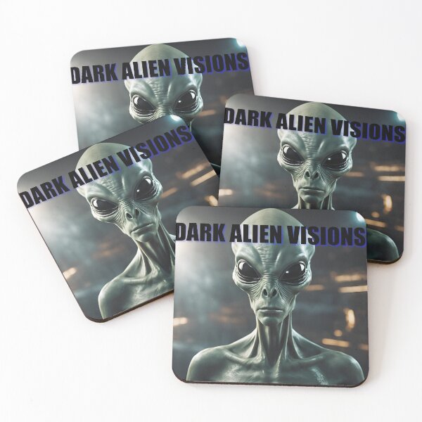 Item preview, Dark Alien Visions Alien 1 designed and sold by Hulabloom.