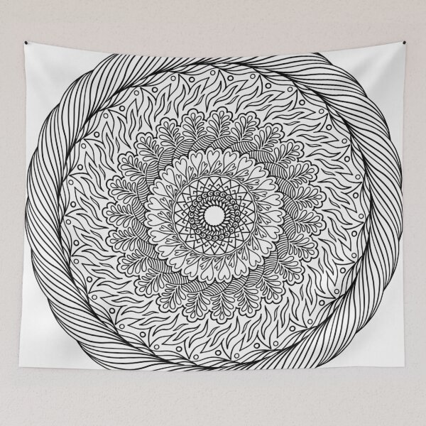 Item preview, mandala picture designed and sold by Anna's Gallery.