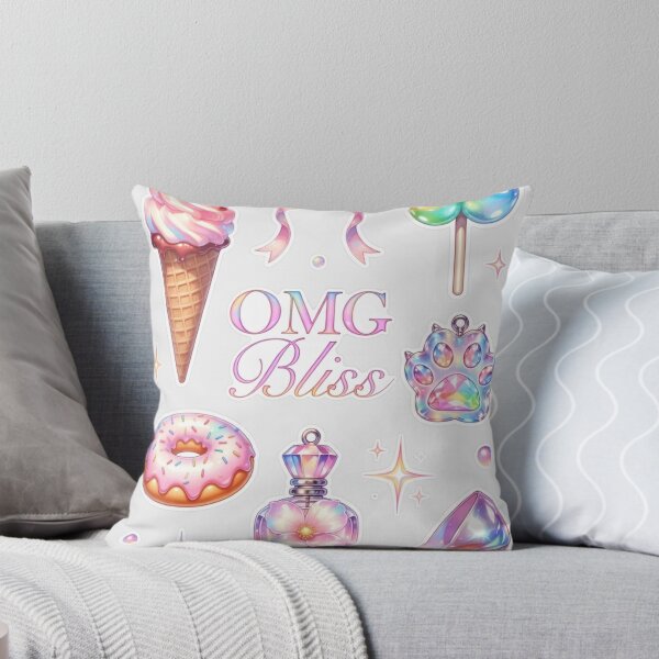 Item preview, OMG Bliss Pastel Rainbow Sticker Set designed and sold by CoquetteLunaCo.