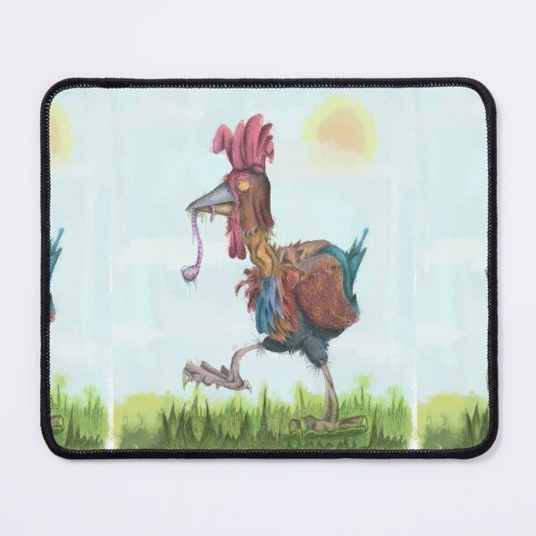 Item preview, Rooster and worm a0513 designed and sold by liquid-print.