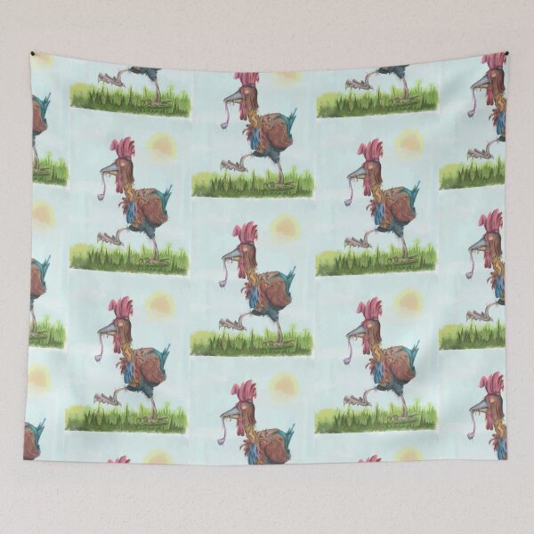 Item preview, Rooster and worm a0513 designed and sold by liquid-print.