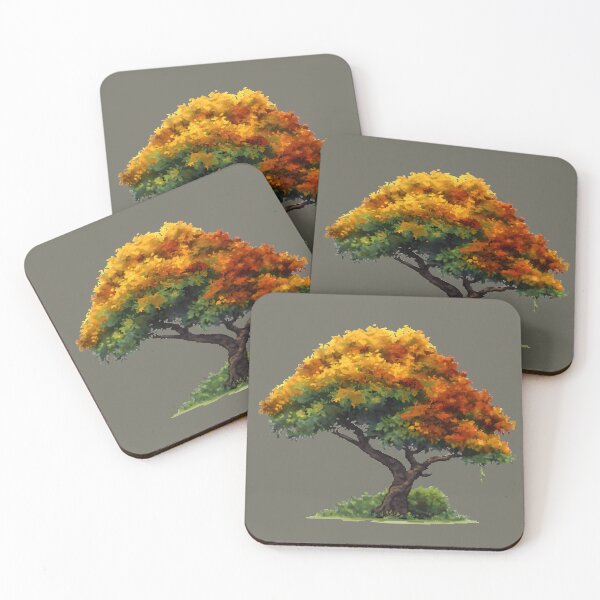 Item preview, Orange autumn tree designed and sold by Newrealis.
