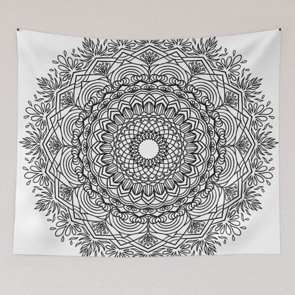 Item preview, Mandala dream catcher designed and sold by Anna's Gallery.