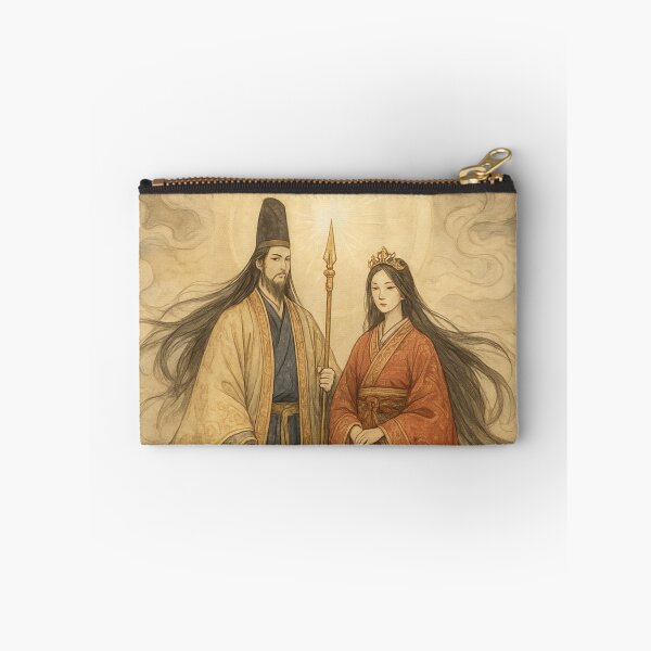 Item preview, Izanagi and Izanami: The Creation of Japan designed and sold by mythographiaart.