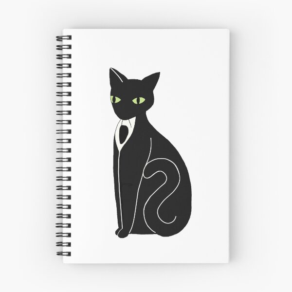 Item preview, Dapper Black Tuxedo Cat with Mouse for You Die Cut designed and sold by JoyousArt4u.