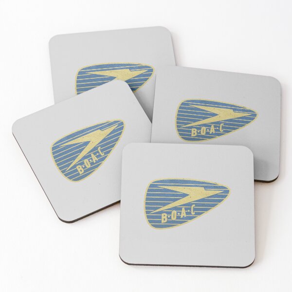 Item preview, BOAC Airways - Travel Worn designed and sold by RedFirecracker.