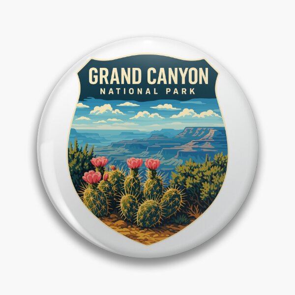 Item preview, Grand Canyon National Park Arizona Retro Badge designed and sold by Ismeal Von.