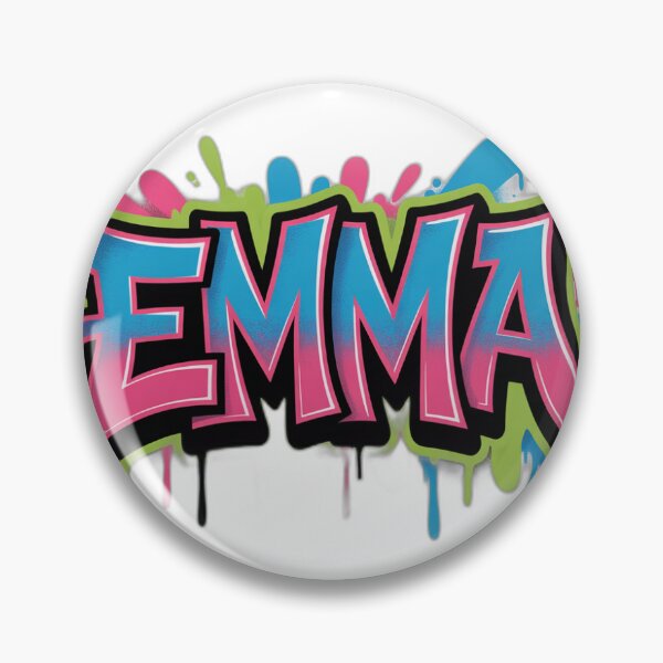 Item preview, Emma graffiti style designed and sold by SprayKingStudio.