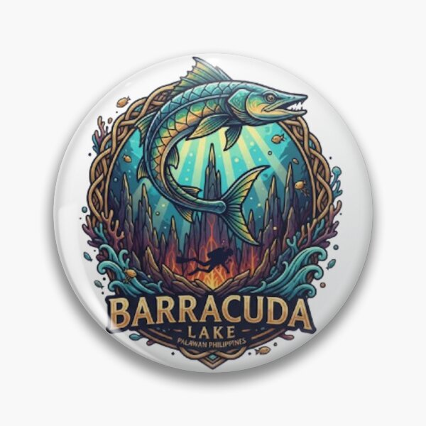Item preview, BARRACUDA LAKE CORON designed and sold by likbatonboot.