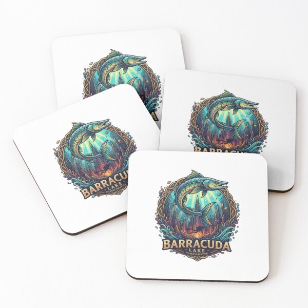 Item preview, BARRACUDA LAKE CORON designed and sold by likbatonboot.