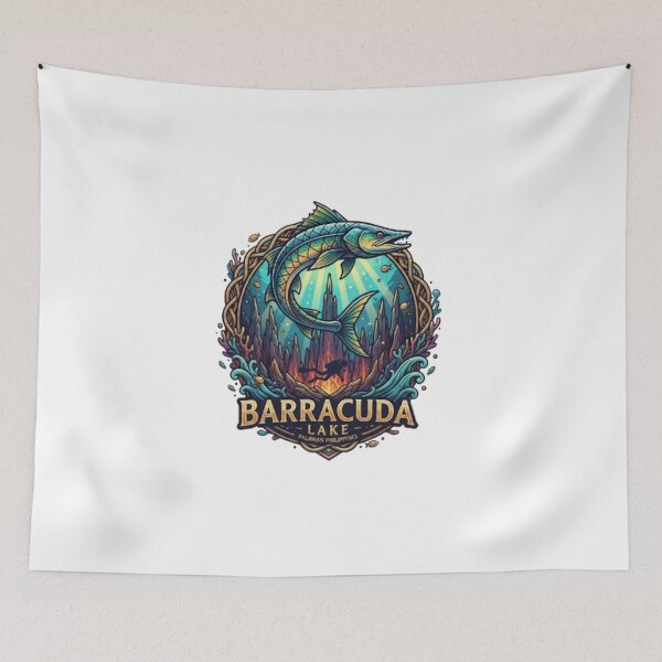 Item preview, BARRACUDA LAKE CORON designed and sold by likbatonboot.