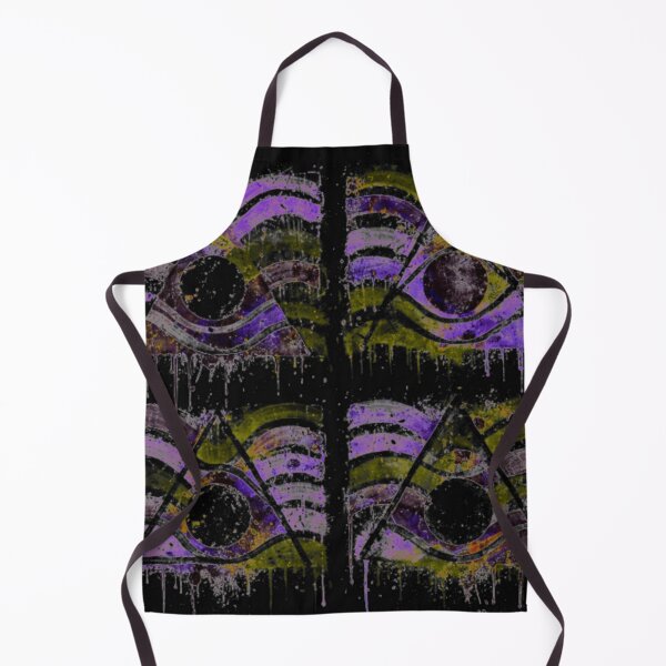 Item preview, all seeing flow black light colorful astrological geometric abstract designed and sold by SmashingDeals.