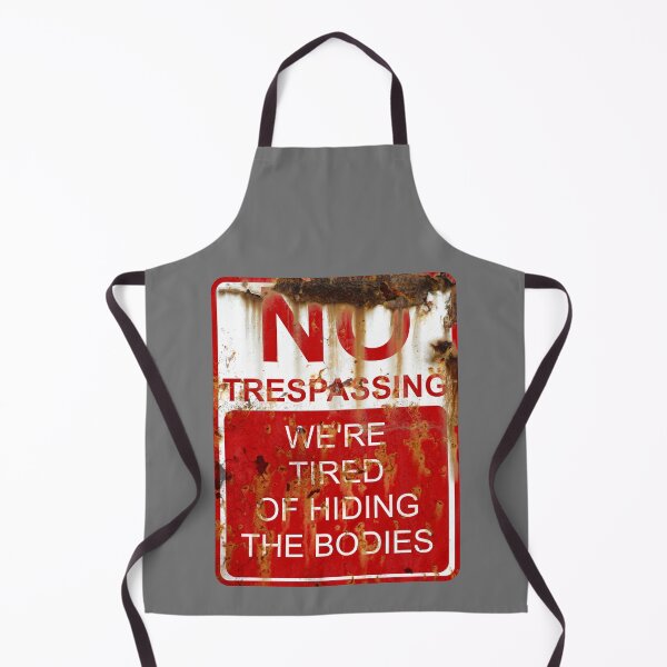 Item preview, No Trespassing...... Rusty Sign designed and sold by RedFirecracker.