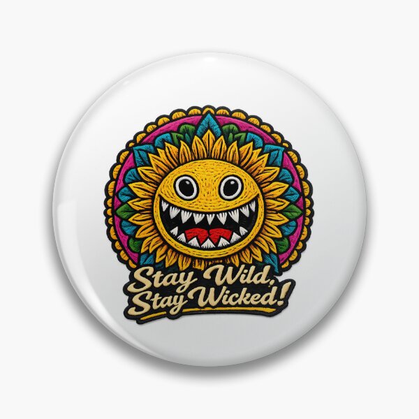 Item preview, Stay Wild Stay Wicked Sunflower Patch designed and sold by Mastermind-Art.