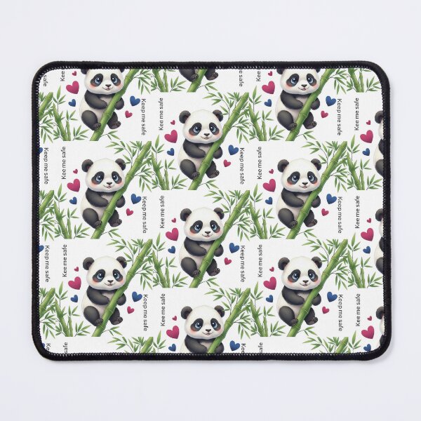 Item preview, The lovely cute panda on the bamboo designed and sold by CurlyPopShop.