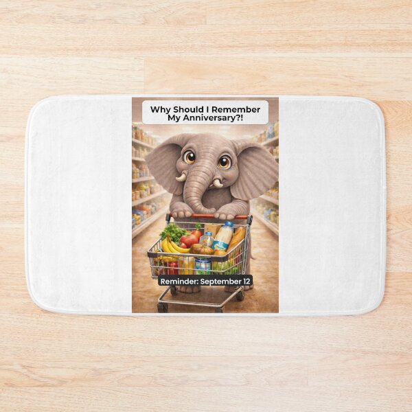 Item preview, Elephant Joke – September 12 designed and sold by ariksworld.