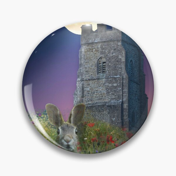 Item preview, Glastonbury Tor Moon Hare designed and sold by Alisonchambers2.