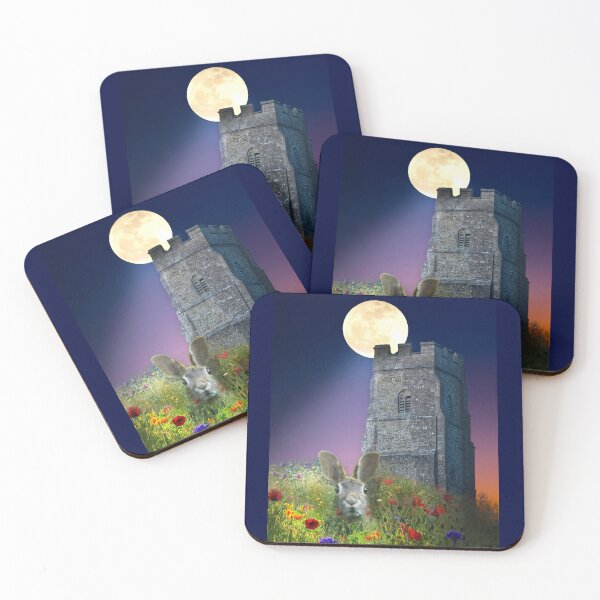 Item preview, Glastonbury Tor Moon Hare designed and sold by Alisonchambers2.
