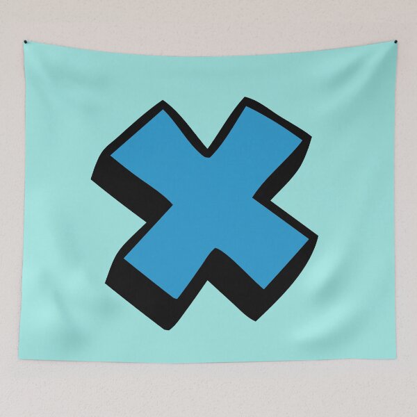 Item preview, Letter X in Video Game Style – Fun and Colorful Text for Creating Posters designed and sold by charlypicazo.