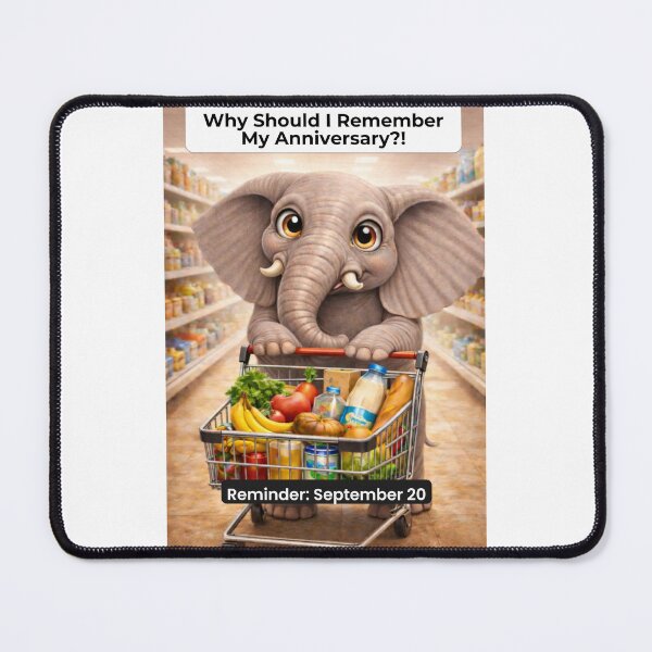 Item preview, Elephant Joke – September 20 designed and sold by ariksworld.