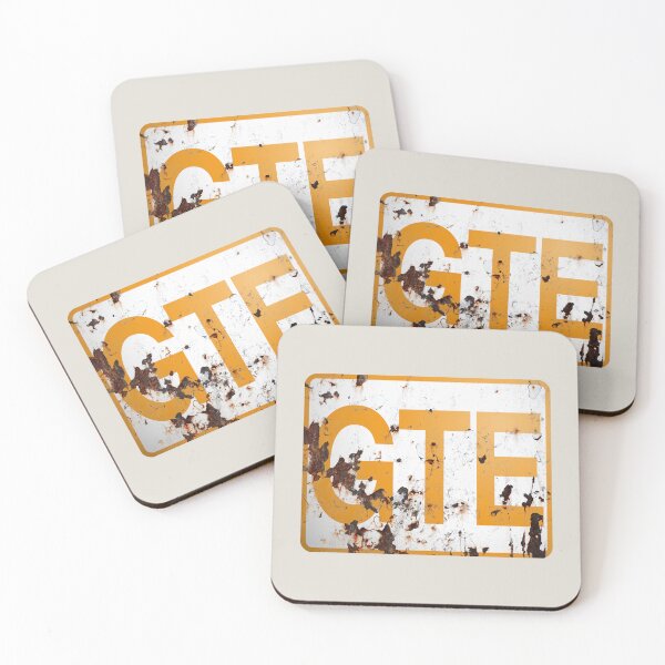Item preview, The End of GTE - The Rusty Sticker designed and sold by RedFirecracker.