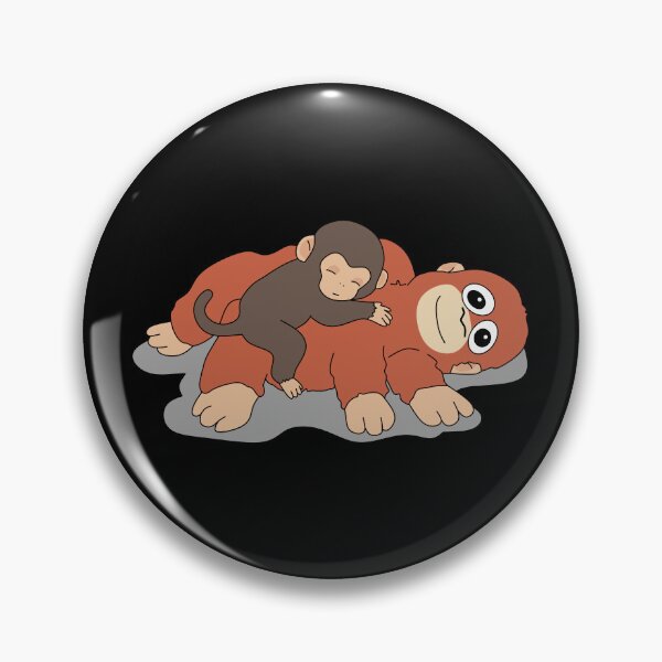 Item preview, lonely monkey designed and sold by Cartoonivacloth.