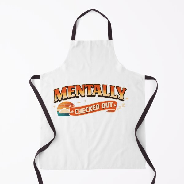 Item preview, Mentally Checked Out – Funny Overthinking & Burnout Quote Shirt T-Shirt designed and sold by Psychlee Best Finds.