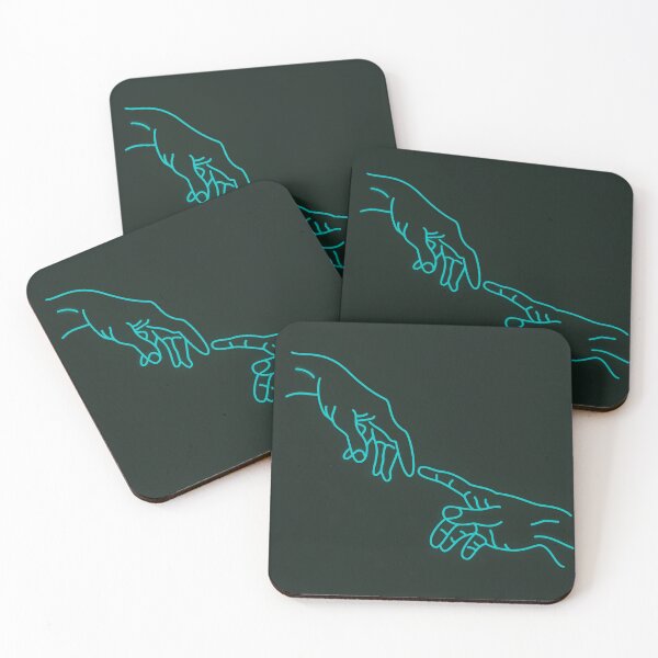 Item preview, Touching Hands, The Creation of Adam designed and sold by RedFirecracker.