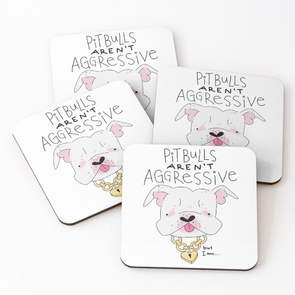 Item preview, Pit bulls aren’t aggressive! designed and sold by Maxima Noteboom.