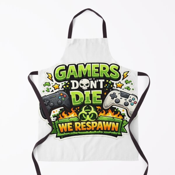 Item preview, Gamers Don’t Die – We Respawn | Funny Teen Gamer Design designed and sold by BestDetailer.