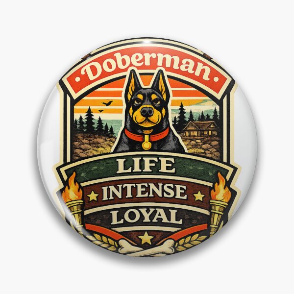 Item preview, Doberman Life Intense Loyal Doberman Gift designed and sold by WildVista.