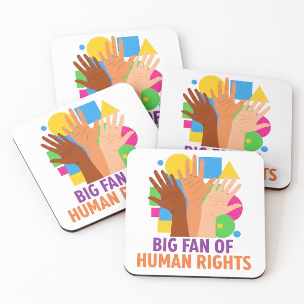 Item preview, Big Fan of Human Rights designed and sold by CrispyMeowsart.