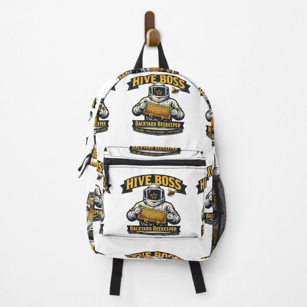 Item preview, Hive Boss Backyard Beekeeper – Small Batch Honey Family Apiary designed and sold by Pawsome Quotes.