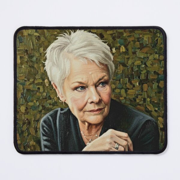 Item preview, The Matriarch of Cinema: Judi Dench Iconic Impressionist Portrait designed and sold by Art's Diner.