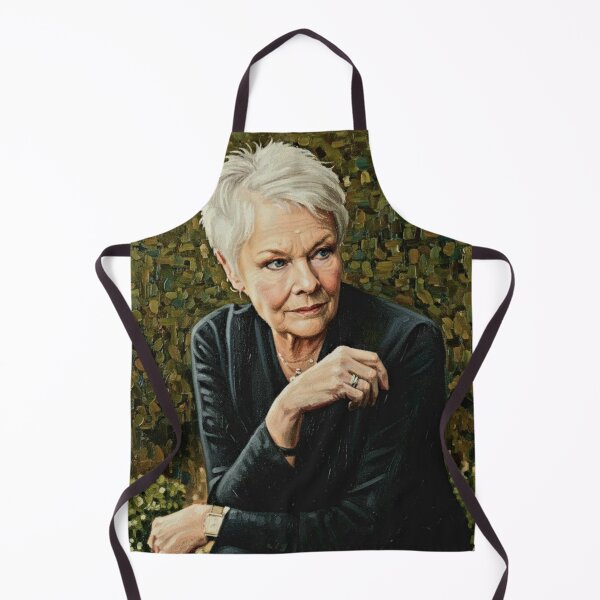 Item preview, The Matriarch of Cinema: Judi Dench Iconic Impressionist Portrait designed and sold by Art's Diner.