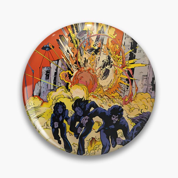 Item preview, Thin Lizzy Jailbreak Explosion Vintage Black Print designed and sold by Th3R3a1R3m1x.