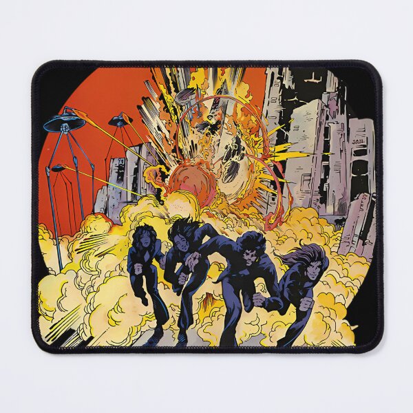 Item preview, Thin Lizzy Jailbreak Explosion Vintage Black Print designed and sold by Th3R3a1R3m1x.