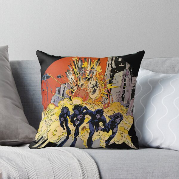 Item preview, Thin Lizzy Jailbreak Explosion Vintage Black Print designed and sold by Th3R3a1R3m1x.