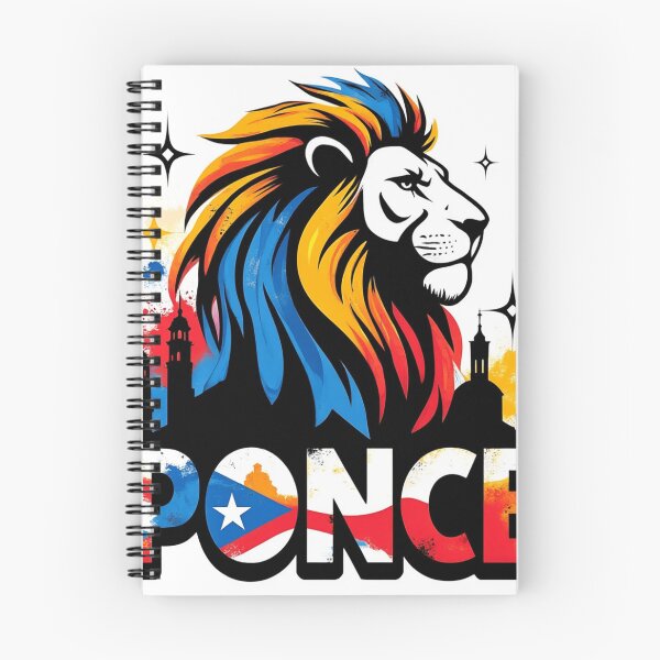 Item preview, Ponce Puerto Rico Lion Pride – Vibrant Skyline & Flag Heritage Art designed and sold by GloboStyle Design .
