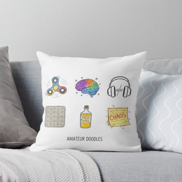 Item preview, ADHD Neurospicy Neurodiversity Trinket Library Art designed and sold by us-products.