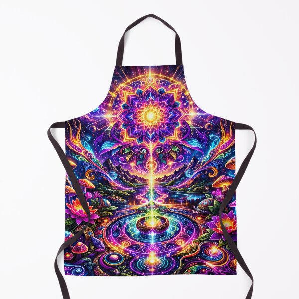 Item preview, Psychedelic Cosmic Mandala – Mystic Energy, Magical Mushrooms and Galactic Harmony Art designed and sold by Dominik1994.