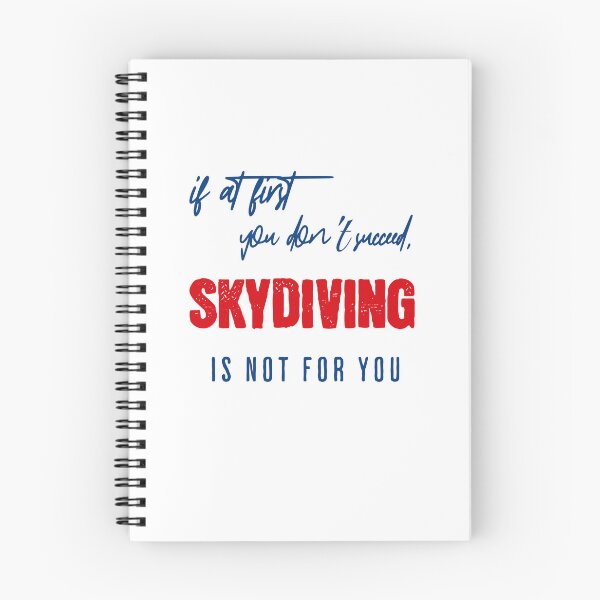 Item preview, if at first, you don't succeed, skydriving is not for you designed and sold by santoshputhran.