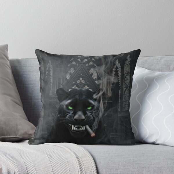 Item preview, Black Panther Gothic Phone Case – Dark Fantasy Green Eyes Big Cat Art | Edgy Aesthetic Wildlife Cover designed and sold by MoonlightEleven.