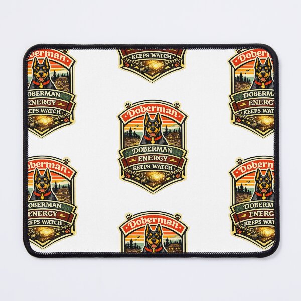 Item preview, Doberman Energy Keeps Watch Bold Doberman Gift designed and sold by WildVista.
