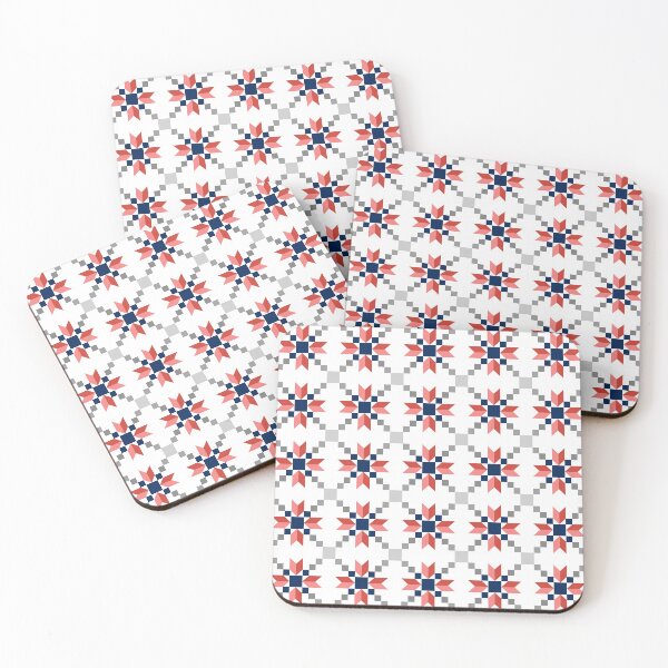 Item preview, Abstract Flower Trellis - Quilt Style designed and sold by ilexdesigns.